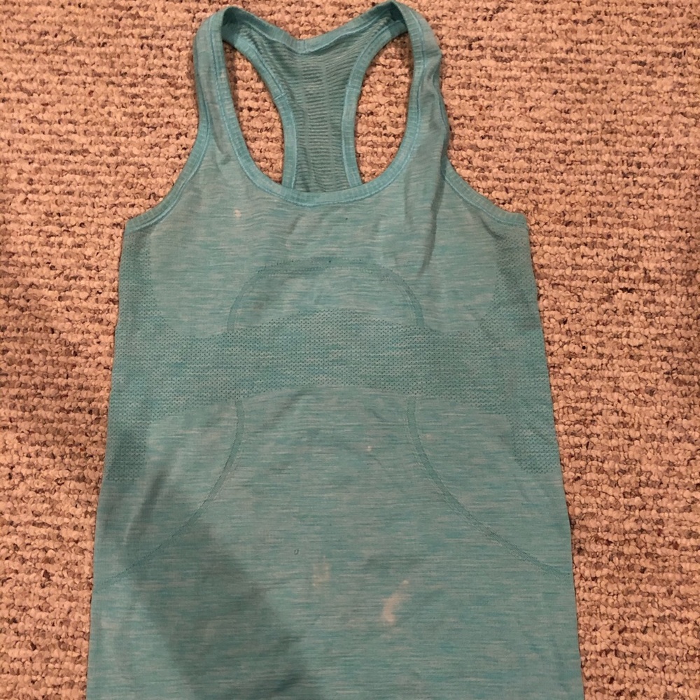 Lululemon Turquoise Tank Top